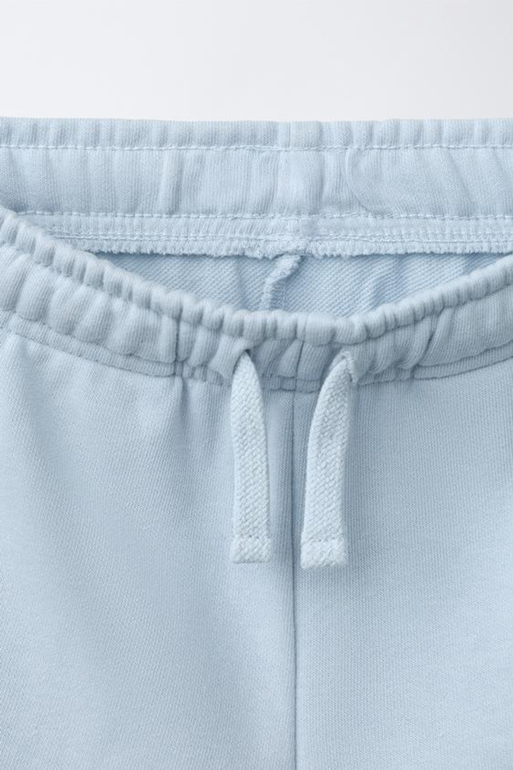 ZARA НАБОР ИЗ ДВУХ ОДНОТОННЫХ БЕРМУДОВ, СЕРЫЙ/СИНИЙ