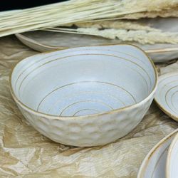 Lenardi 205-691 Набор из 6 салатников 14см ДЮНА в под.уп.(х8)Фарфор