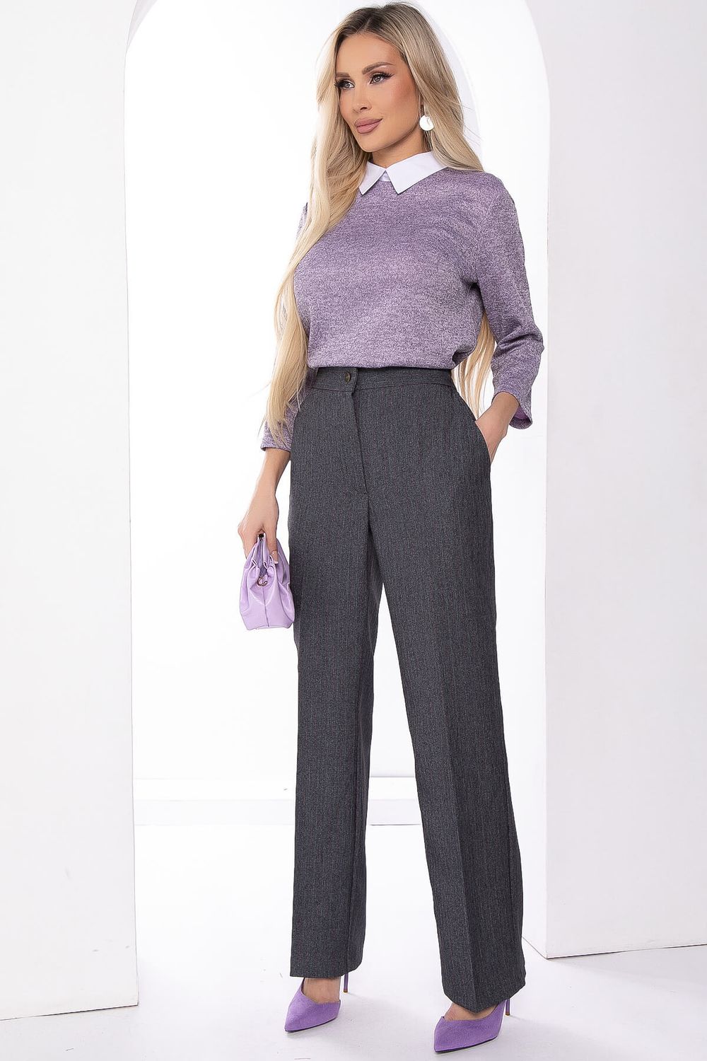 Брюки "Остин" (грей) Б8157 LT Collection