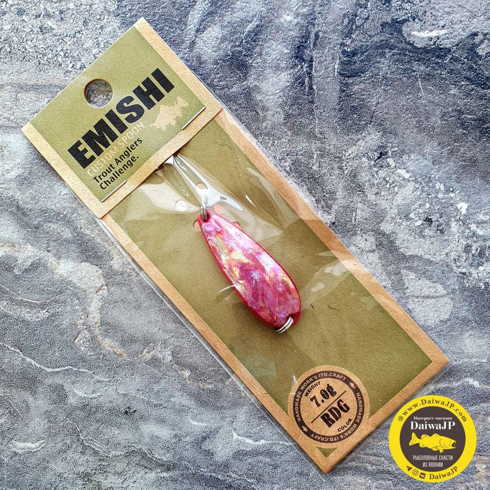 Блесна ITO CRAFT EMISHI AWABI 7g #RDG