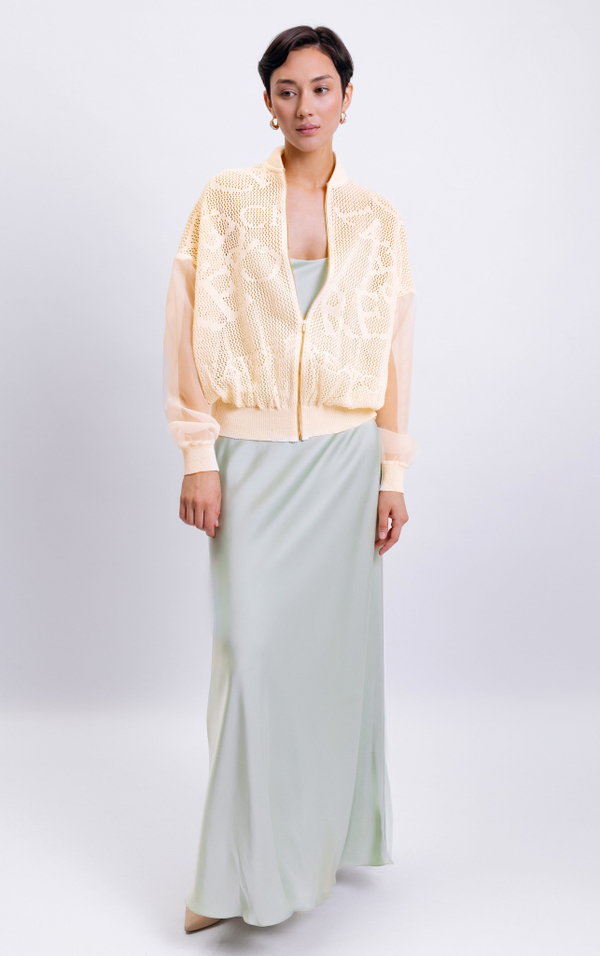 Бомбер из хлопка