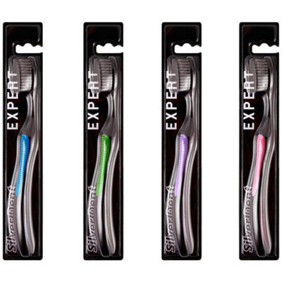 Зубная щетка МОДУМ SILVER DENT Expert средней жесткости 332 C