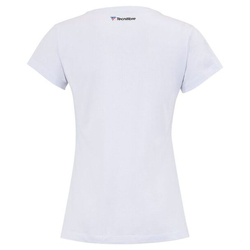 Футболка для девочки теннисная Tecnifibre Club T-Shirt Girls - белый
