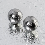 Металлические вагинальные шарики 3см для тренировки интимных мышц ToyFa Metal 715009