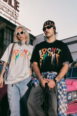 Футболка DONSMOKE "Crayon Logo" Loose fit Tee