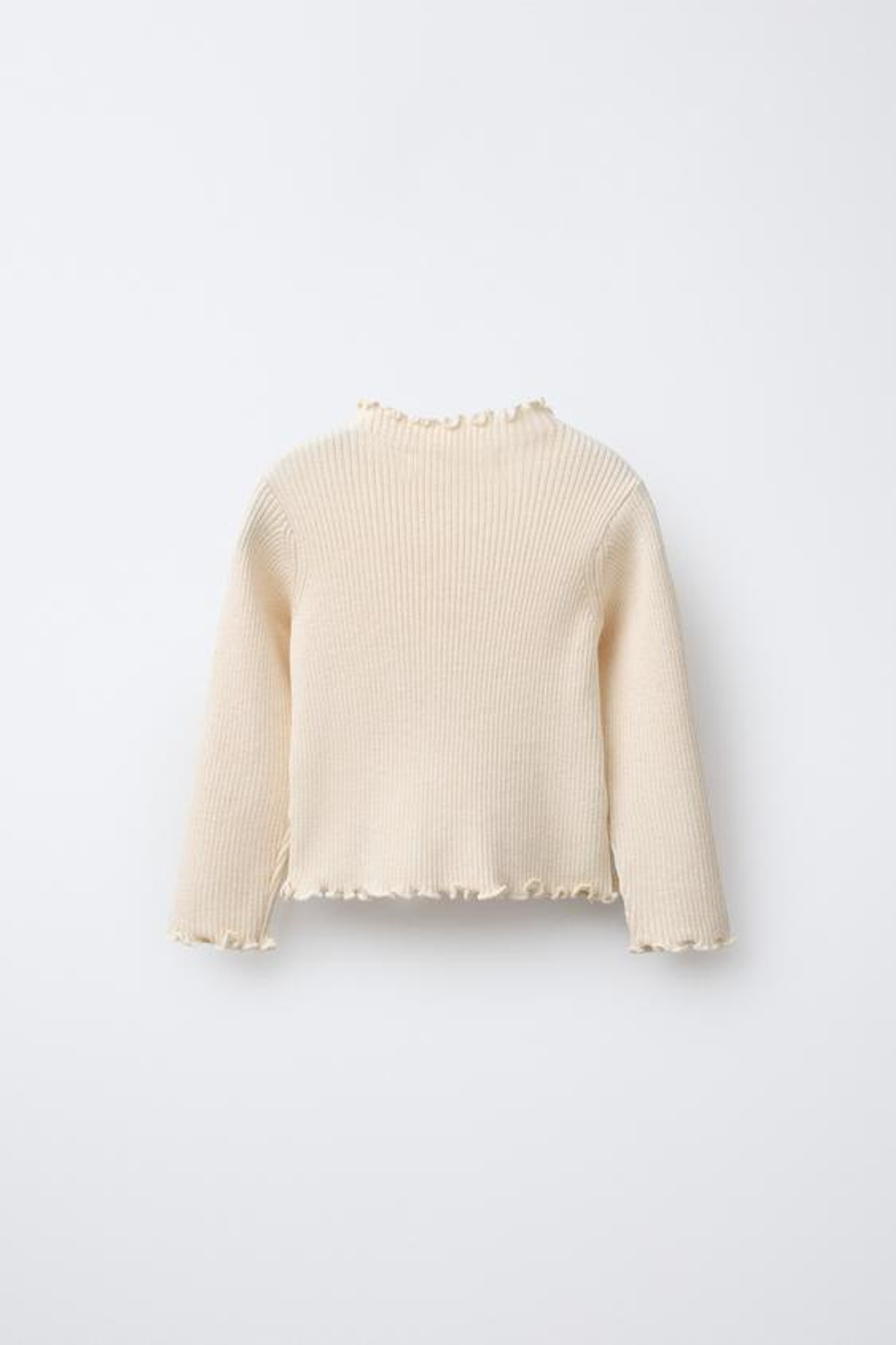 ZARA ЛОНГСЛИВ В РУБЧИК, СЛОНОВАЯ КОСТЬ