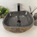 Раковина из речного камня RS-65472 48*43*16 0856