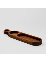 Деревянная менажница для подачи из кедра