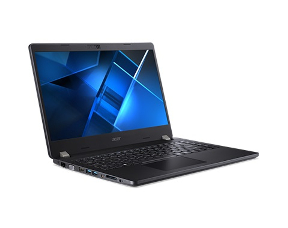 Ноутбук Acer TravelMate P2 TMP214-53-52U1 14"(1920x1080 (матовый) IPS)/Intel Core i5 1135G7(2.4Ghz)/16384Mb/512SSDGb/noDVD/Int:UMA/Cam/BT/WiFi/war 3y/1.6kg/black/DOS NX.VPKER.004