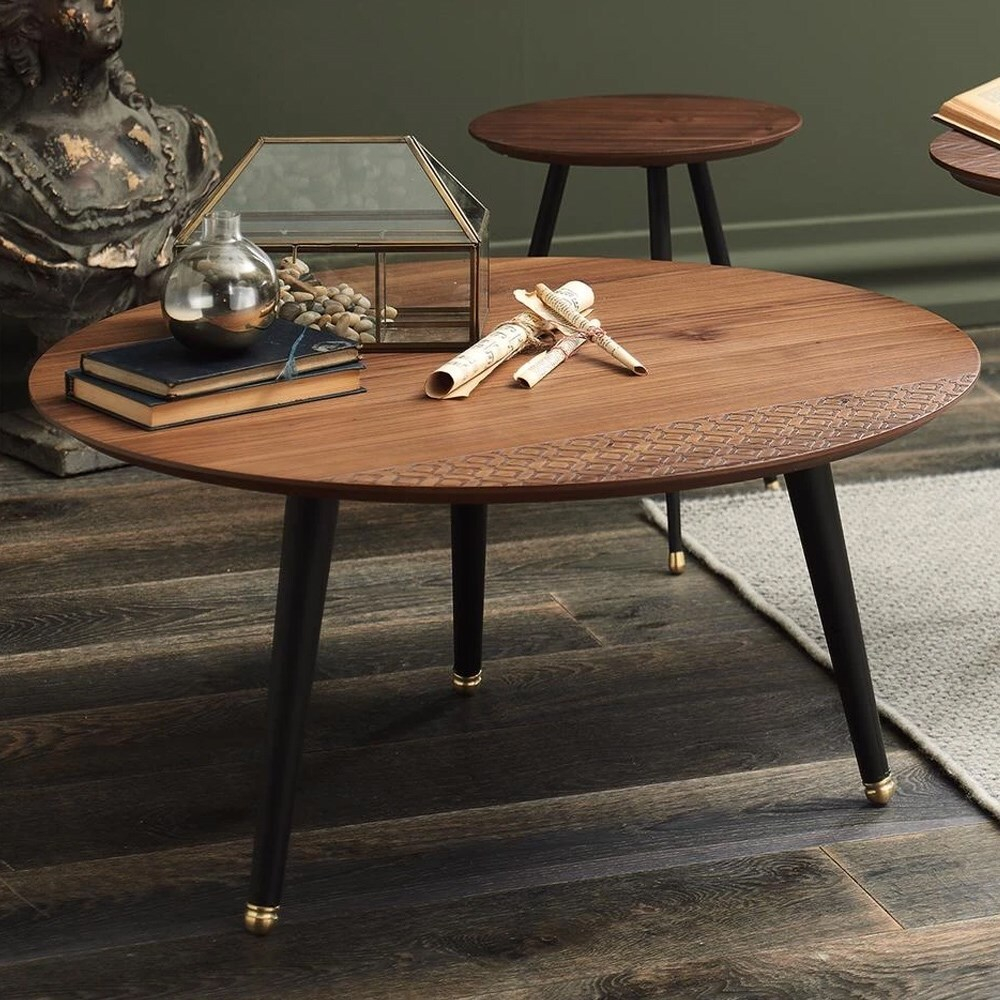 Стол журнальный круглый ENZA HOME GONG EH30598