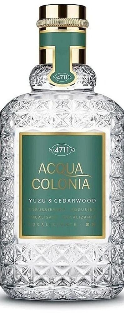 4711 Acqua Colonia Yuzu &amp; Cedarwood Eau de Cologne 50 ml