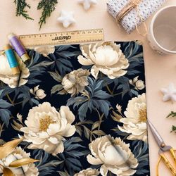 Ткань Ниагара Софт волшебные розы