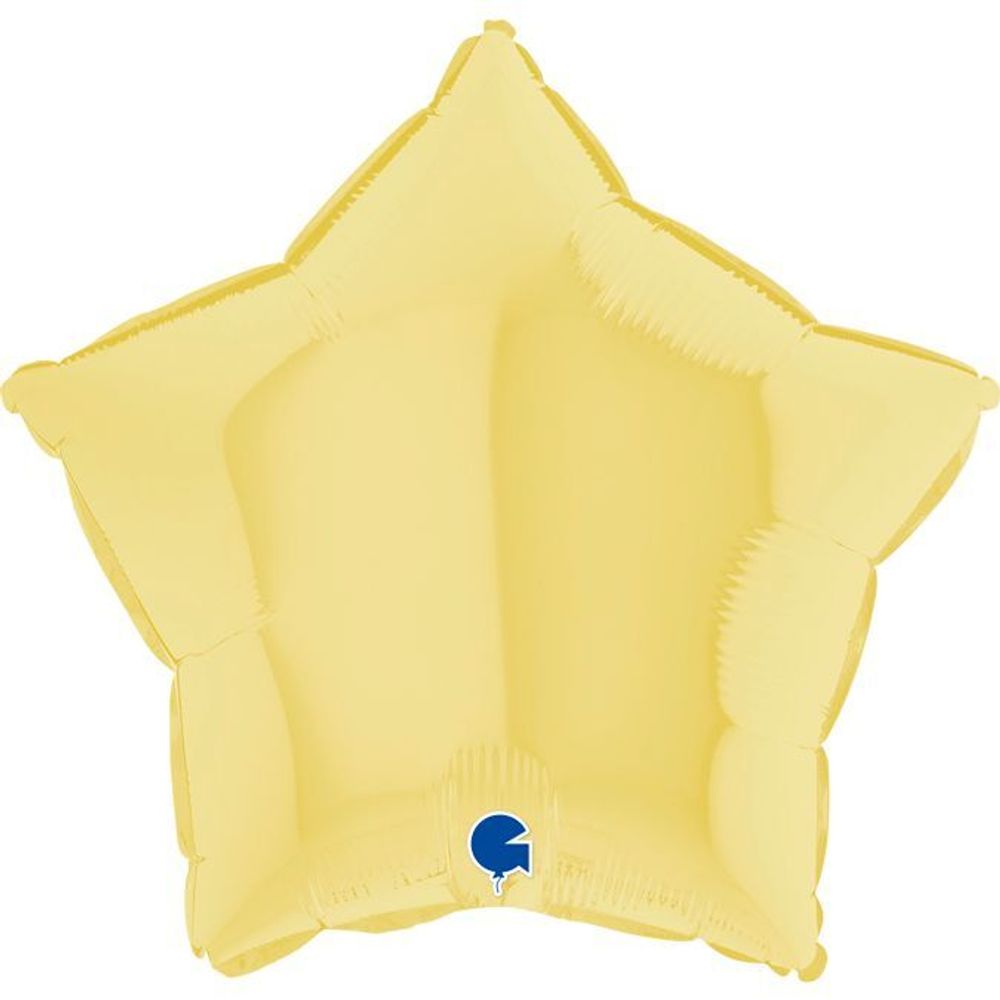 Звезда 18&quot; Желтый Пастель / Matte Yellow Gr