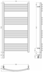 Сунержа Аркус 3.0 1000х500 МЭМ левый