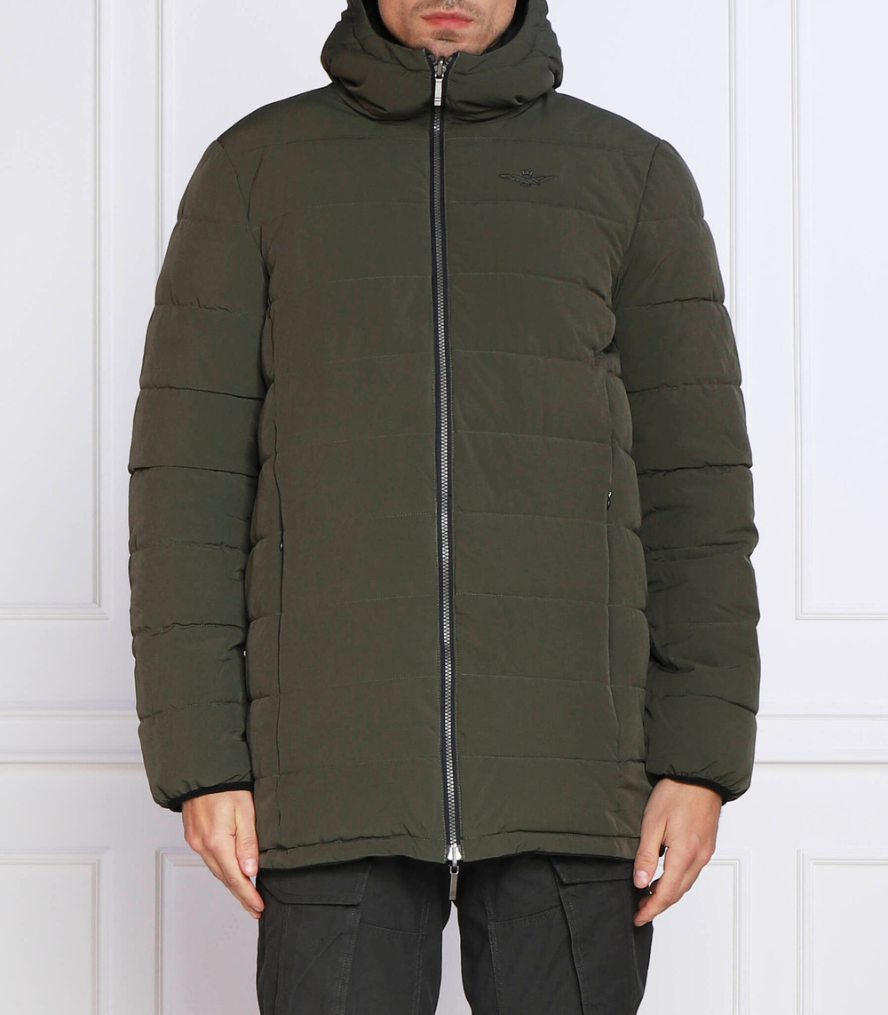 двухсторонняя куртка Aeronautica Militare - черный(AB2025CT3005)