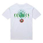Баскетбольная футболка Mitchell&Ness NBA Shot Clock Boston Celtics White T-Shirt