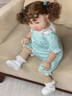 Кукла Реборн мягконабивная 60см (FA-384)