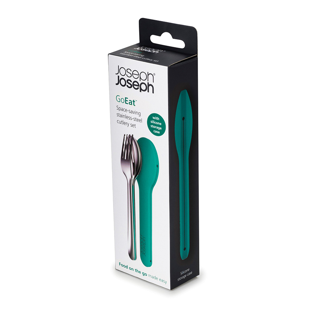 Набор столовых приборов GoEat™ Cutlery Set изумрудный, Joseph Joseph