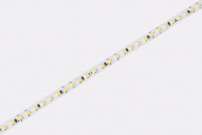 Светодиодная лента, теплый белый, самоклейкая, 120 д/м 3000K, 8, 8W/m, 825 Lm/m, DC24V, IP20