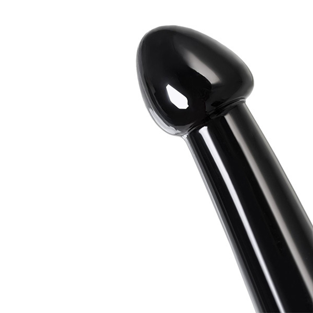 Черный фаллоимитатор 18см ToyFa Jelly Dildo M 882026-5