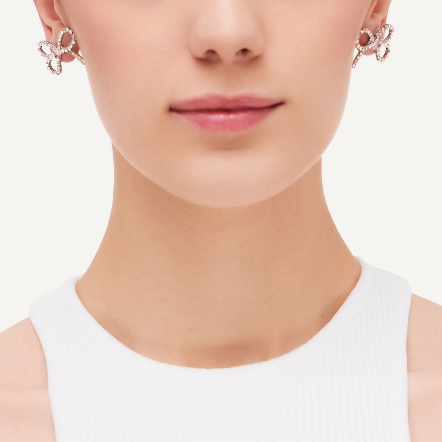 Серьги Fruity Bows Earrings - Silver