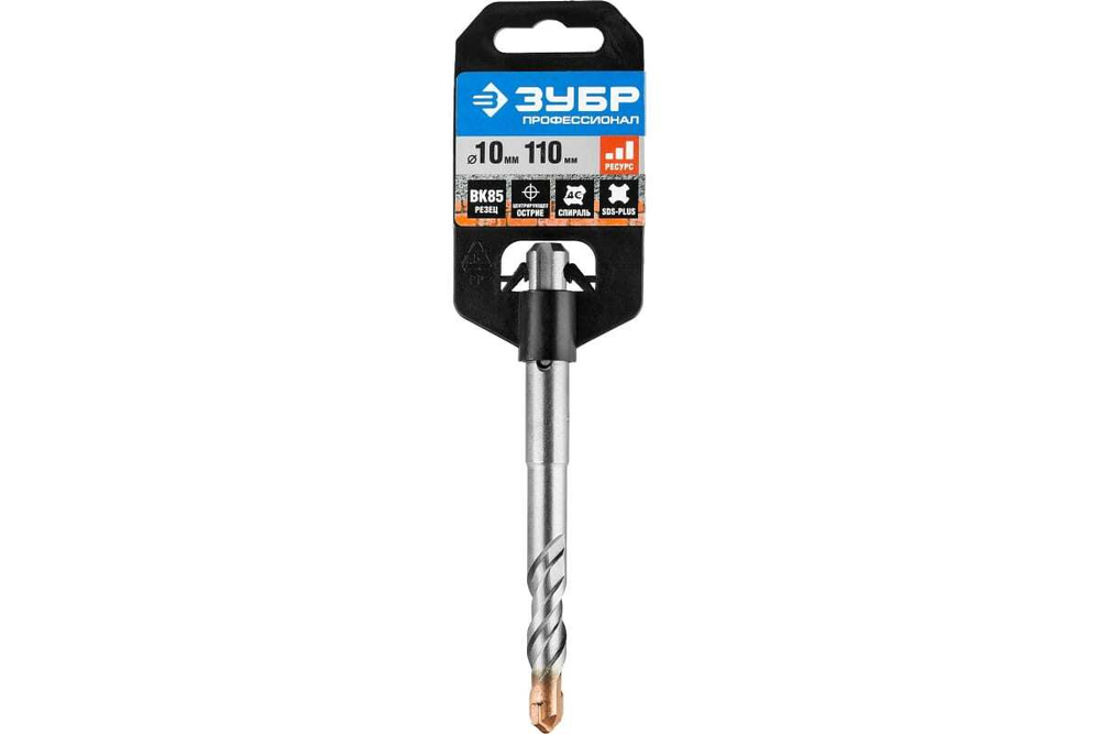 Бур ЗУБР Профессионал (10x110 мм; SDS-plus) 29314-110-10_z02