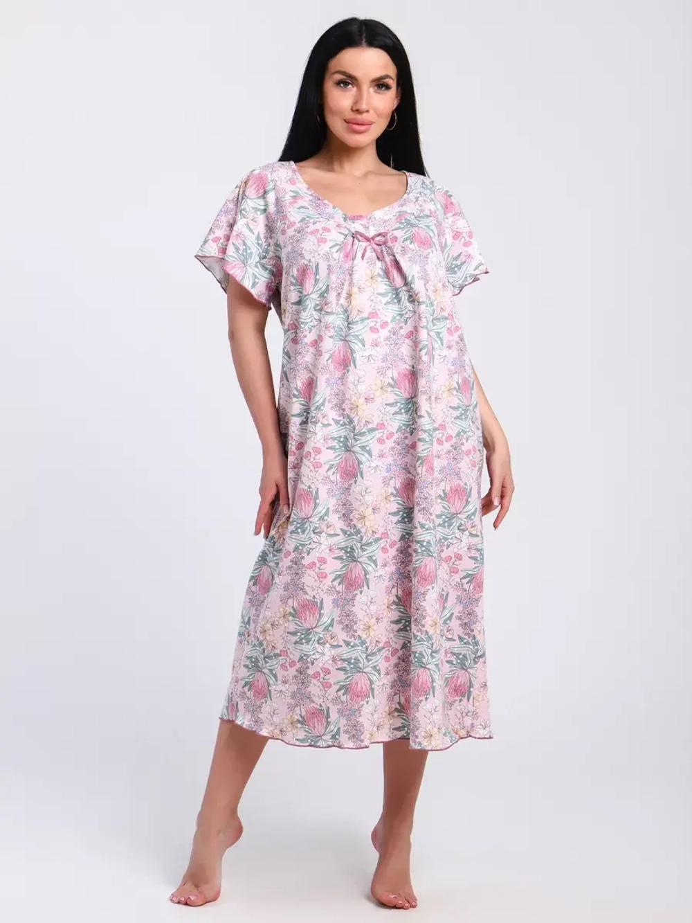 ночная сорочка на большие размеры