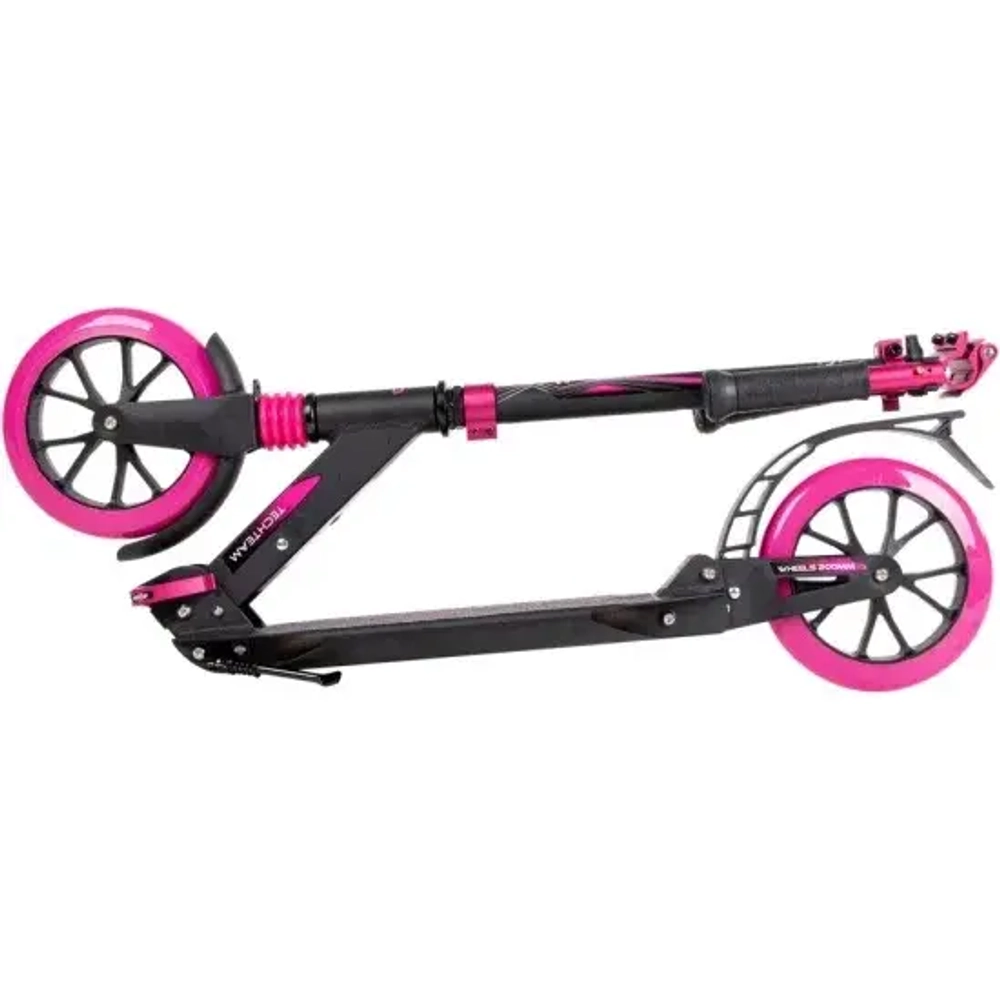 Самокат Тech Тeam City Scooter pink 1/2, розовый