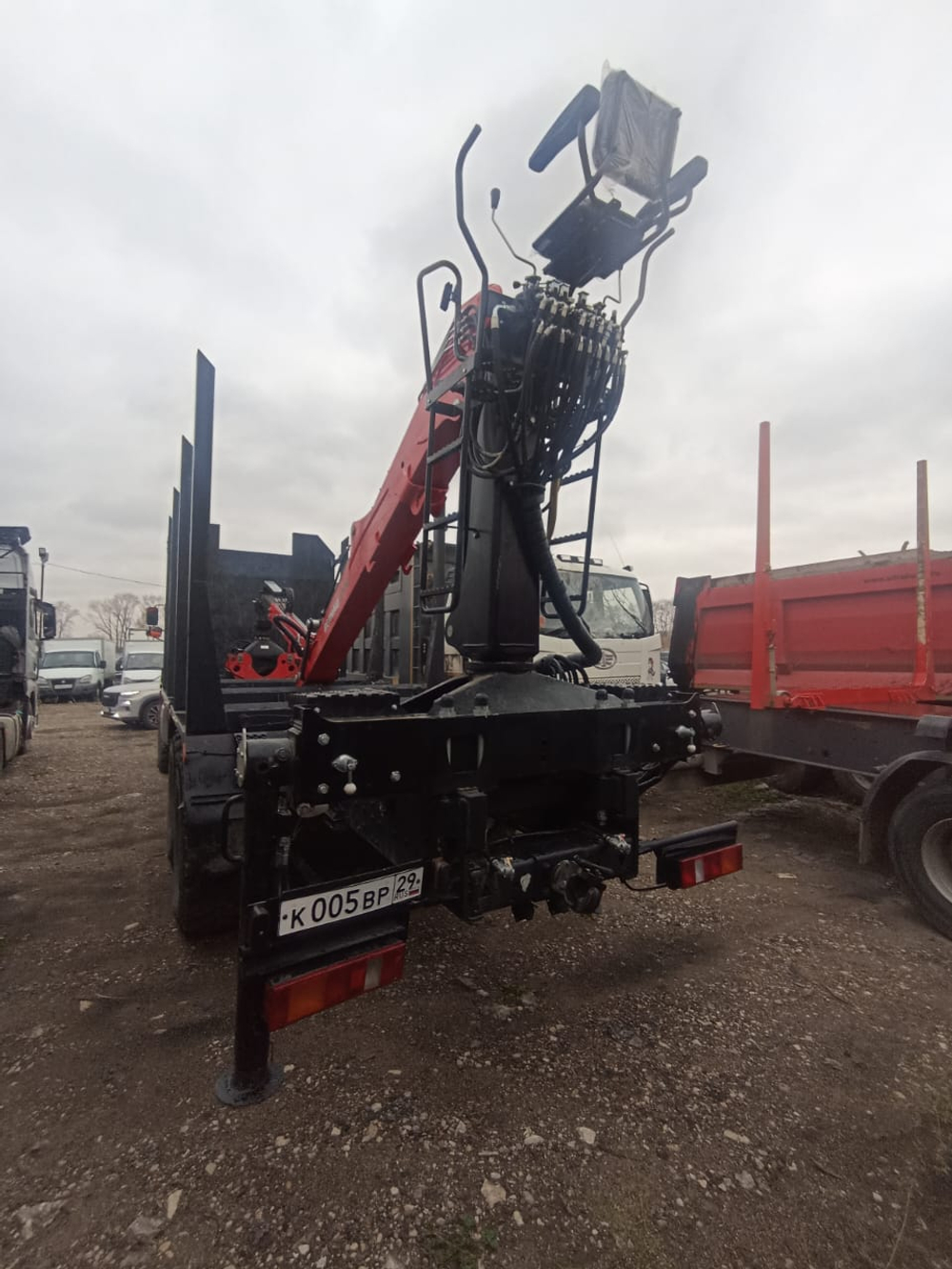 КамАЗ 43118 6x6 Сортиментовоз с КМУ 659108 (Дизельный, 11,8 л, 300 л.с., МТ)