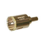 Коронка алмазная по керамограниту и керамике 32 мм с центрирующим сверлом, серия Профи ПРАКТИКА