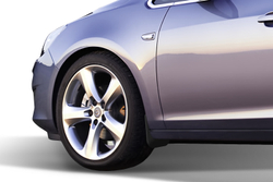 Брызговики передние OPEL Astra J, 2009-2017; OPEL Astra J Sports Tourer, 2012-2017, 2 шт. (optimum) в пакете FROSCH.NLF.37.23.F11