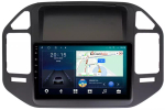 Магнитола для Mitsubishi Pajero 3, Montero 3 1999-2006 (рамка черная) - CanBox 9-266 Android 10, 8-ядер, SIM-слот