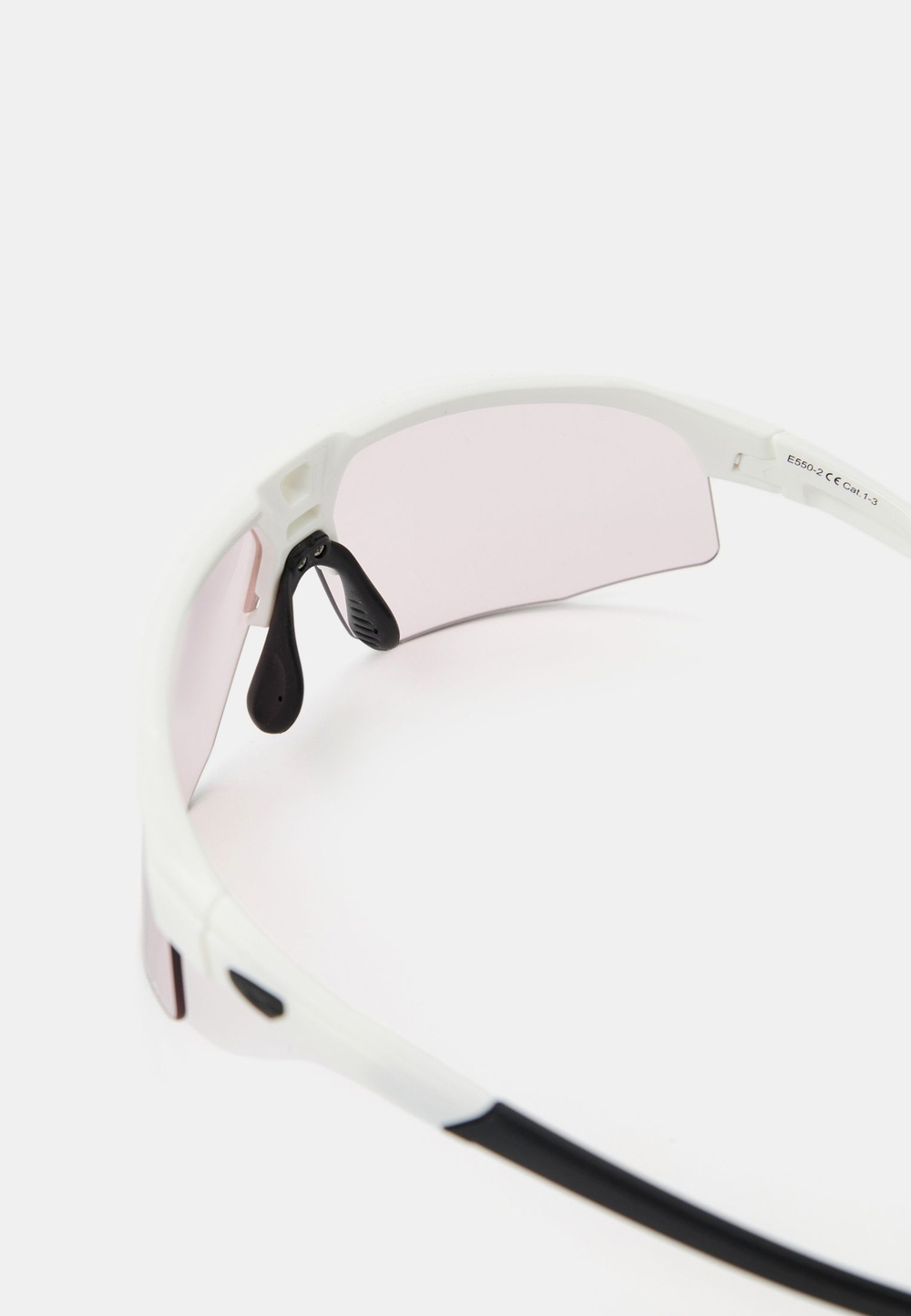 Спортивные очки с диоптриями GOG Kilo / White-Black / Photochromic Pink-Smoke Lens