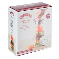 Банка со спиралайзером 1 л Kilner