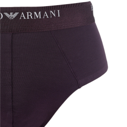 Мужские трусы брифы фиолетовые Emporio Armani 111846_4F511 05093