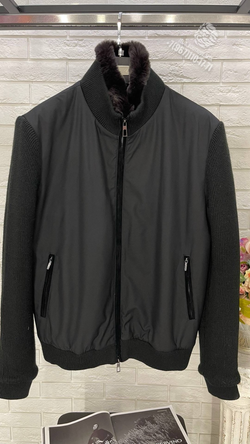 Бомбер Loro Piana с мехом