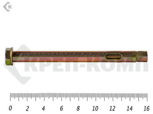 Анкер болт болтом м10 12х160 (5 шт)