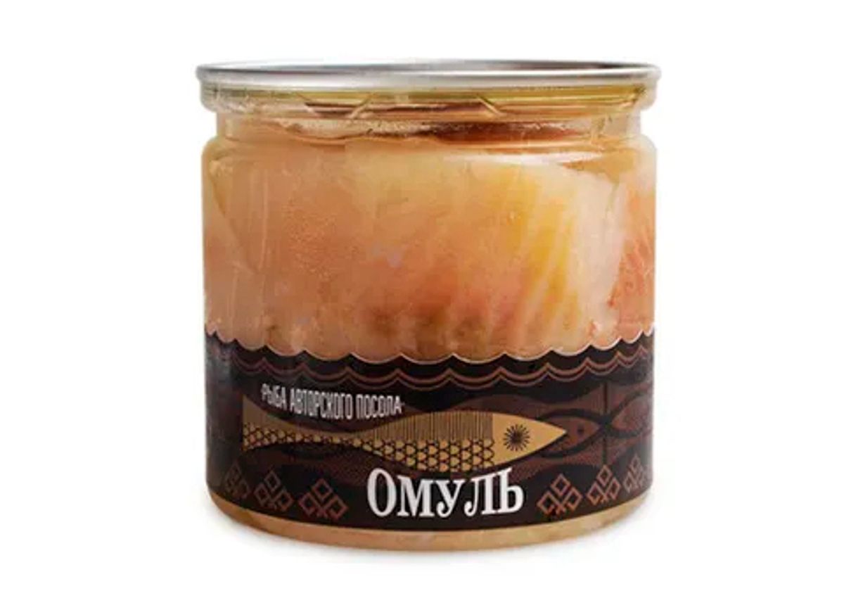 Омуль слабой соли, 360г