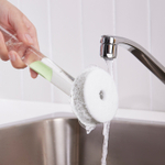 Набор кухонных губок с дозатором IKEA VIDEVECKMAL, Светло-зеленый, 2 шт