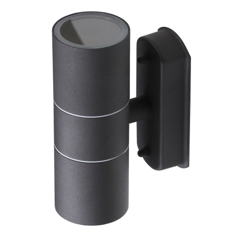 Светильник декоративный настенный ЭРА WL28 BK под лампу MR16 GU10 IP54 черный для интерьера и фасадов зданий