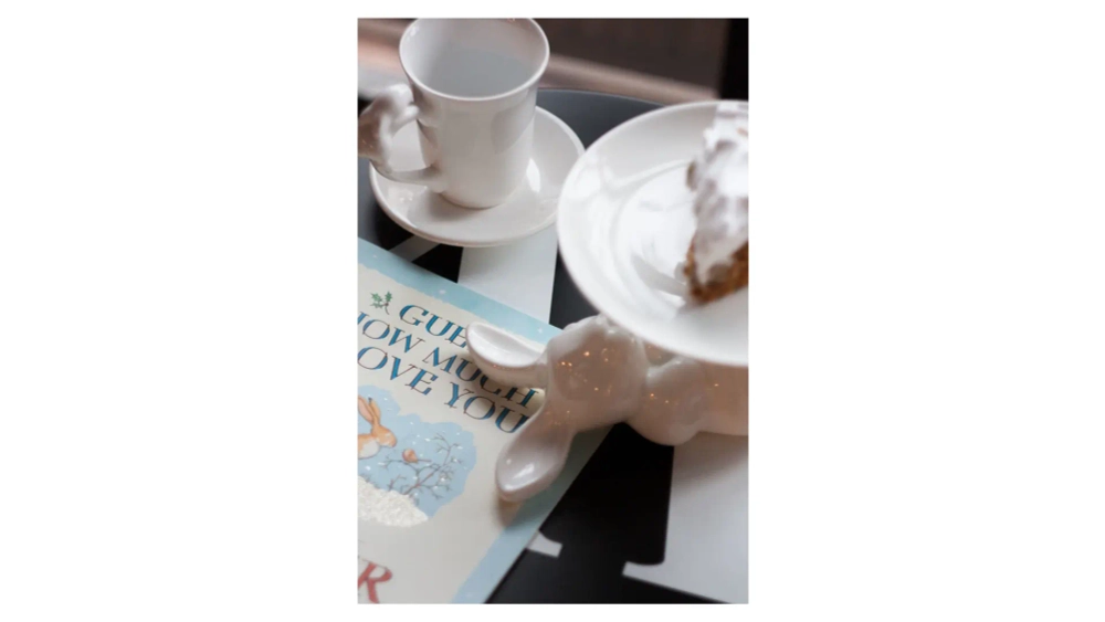 Блюдо на ножке Claystreet Мини Кролик 18 см