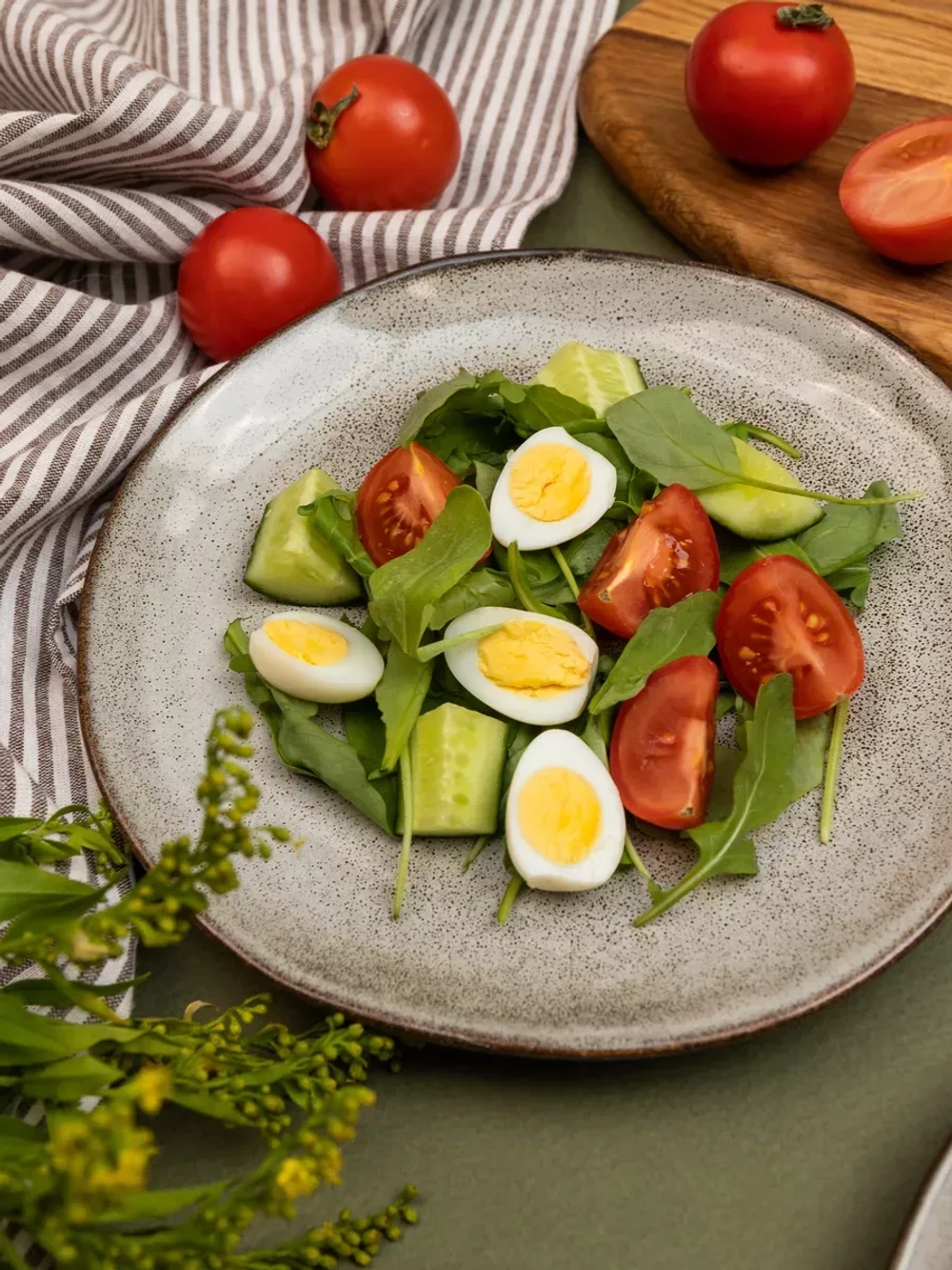 Тарелка плоская, Мокко 21 см - 6 шт.