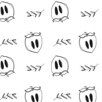 Графика контур хурма