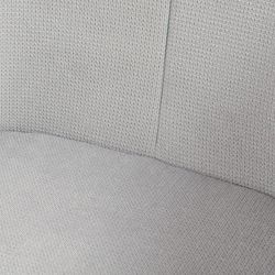 Лаунж-кресло Aline, шенилл, светло-серое