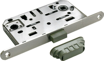 М1895 SN защелка магнитная сантехническая (белый никель) "Morelli" 1/30