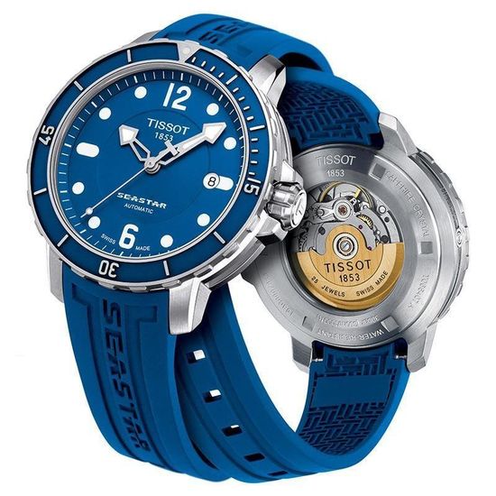 Мужские швейцарские часы Tissot T-Sport Seastar 1000 T066.407.17.047.00