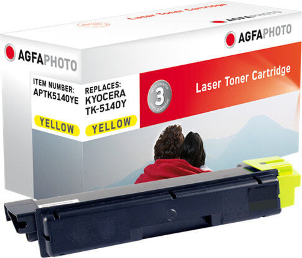 Катридж тонерный Желтый AgfaPhoto APTK5140YE 1 шт