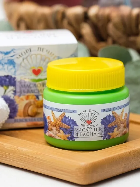 Масло Ши "МореЛечит" Василек, 50 мл