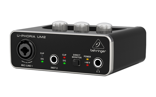 BEHRINGER UM2 - аудиоинтерфейс USB, 2 входа, 2 выхода
