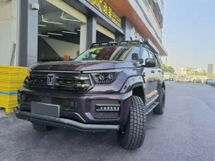 Силовой передний бампер Tank 400 Танк фонари свет Стальной бампер кенгурятник